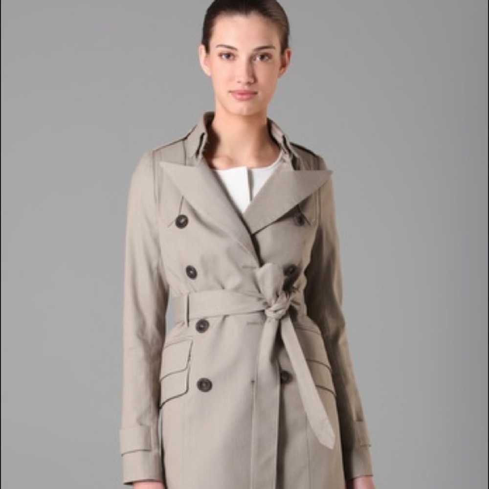 Smythe Double Breasted Trench Coat Canadian Size 8